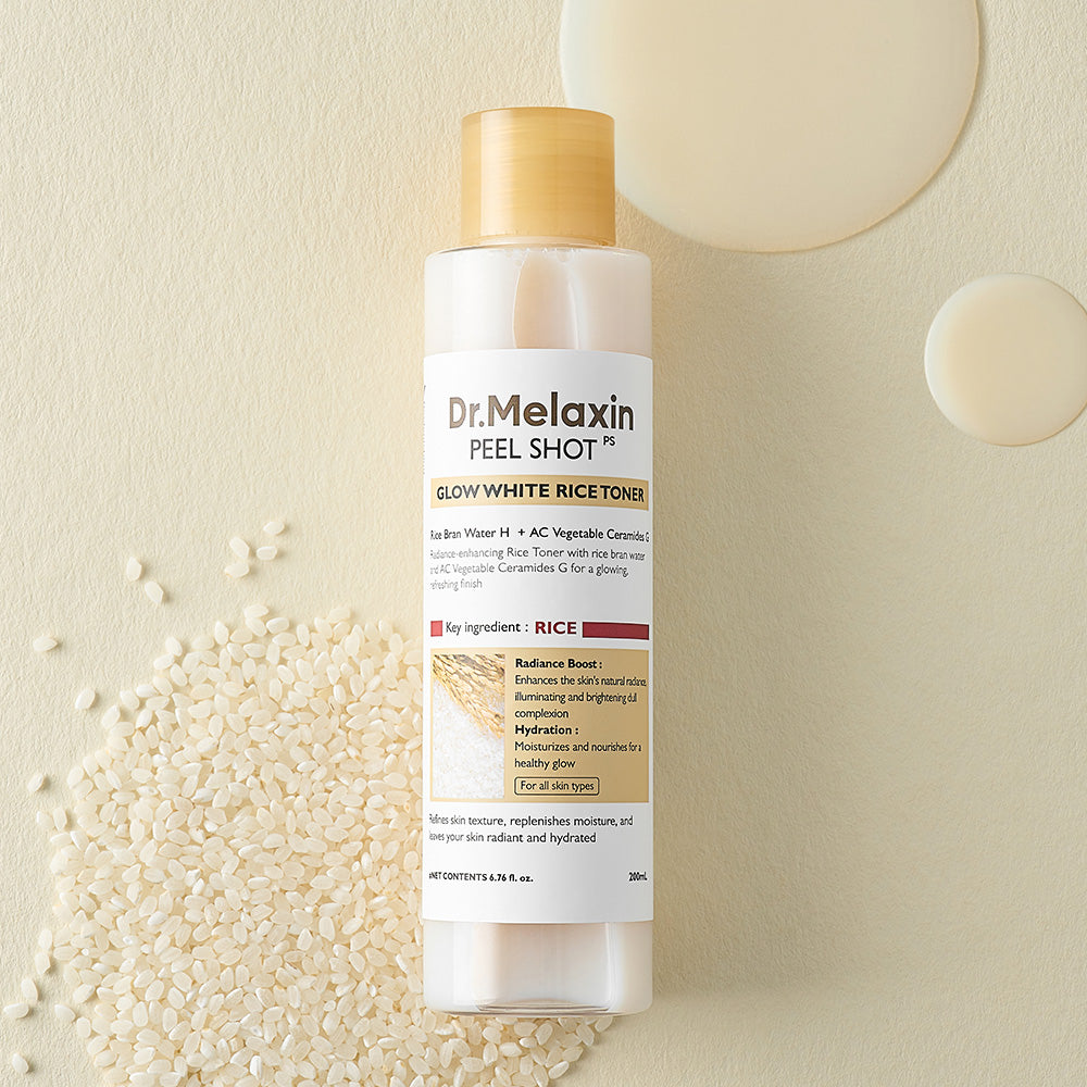DR.MELAXIN PEEL SHOT GLOW WHITE RICE TONER