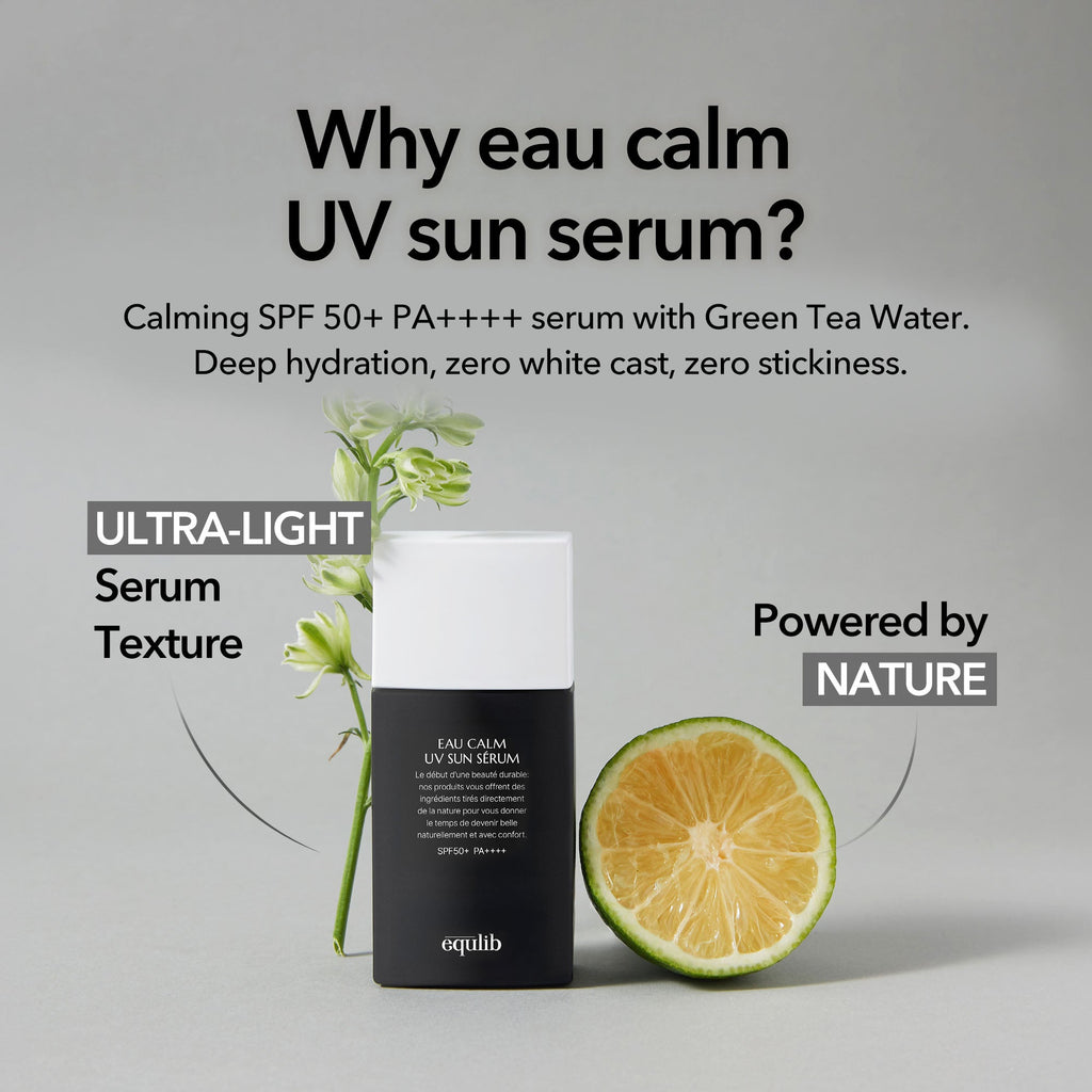 equlib EAU CALM UV SUN SERUM