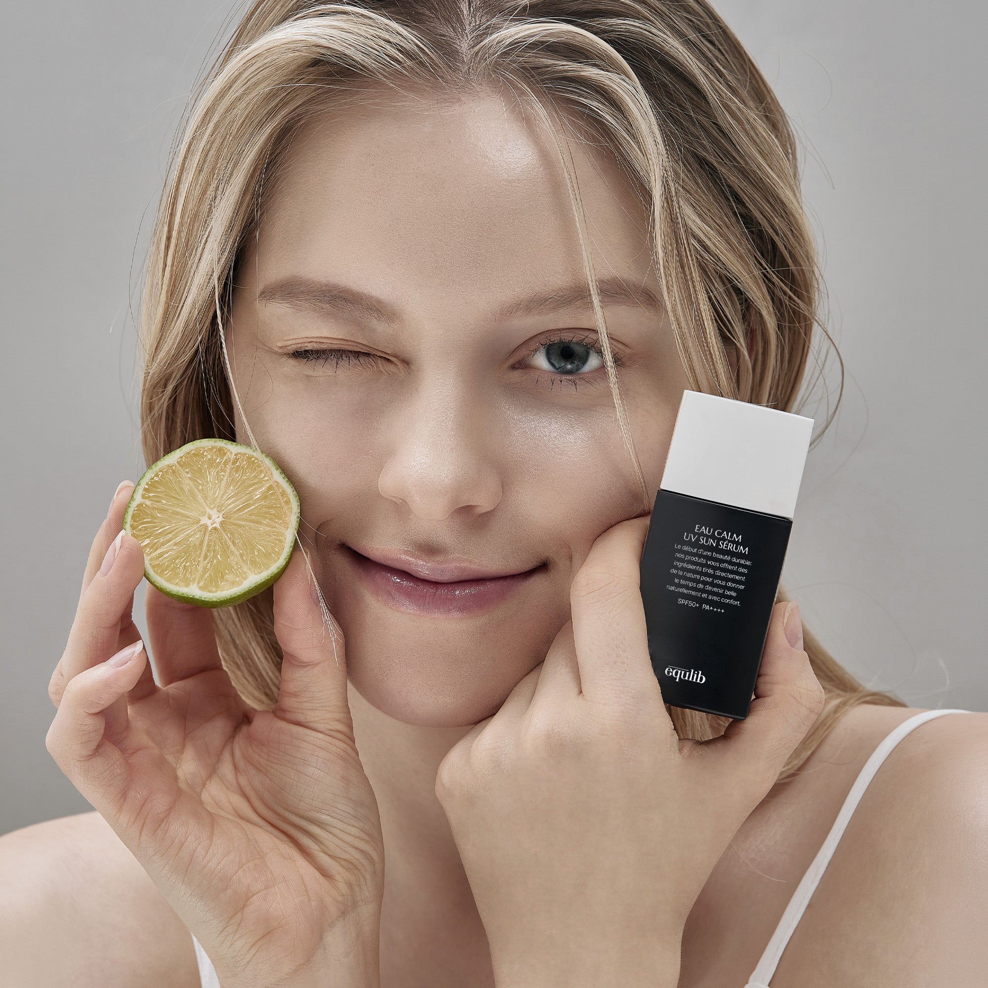 equlib EAU CALM UV SUN SERUM