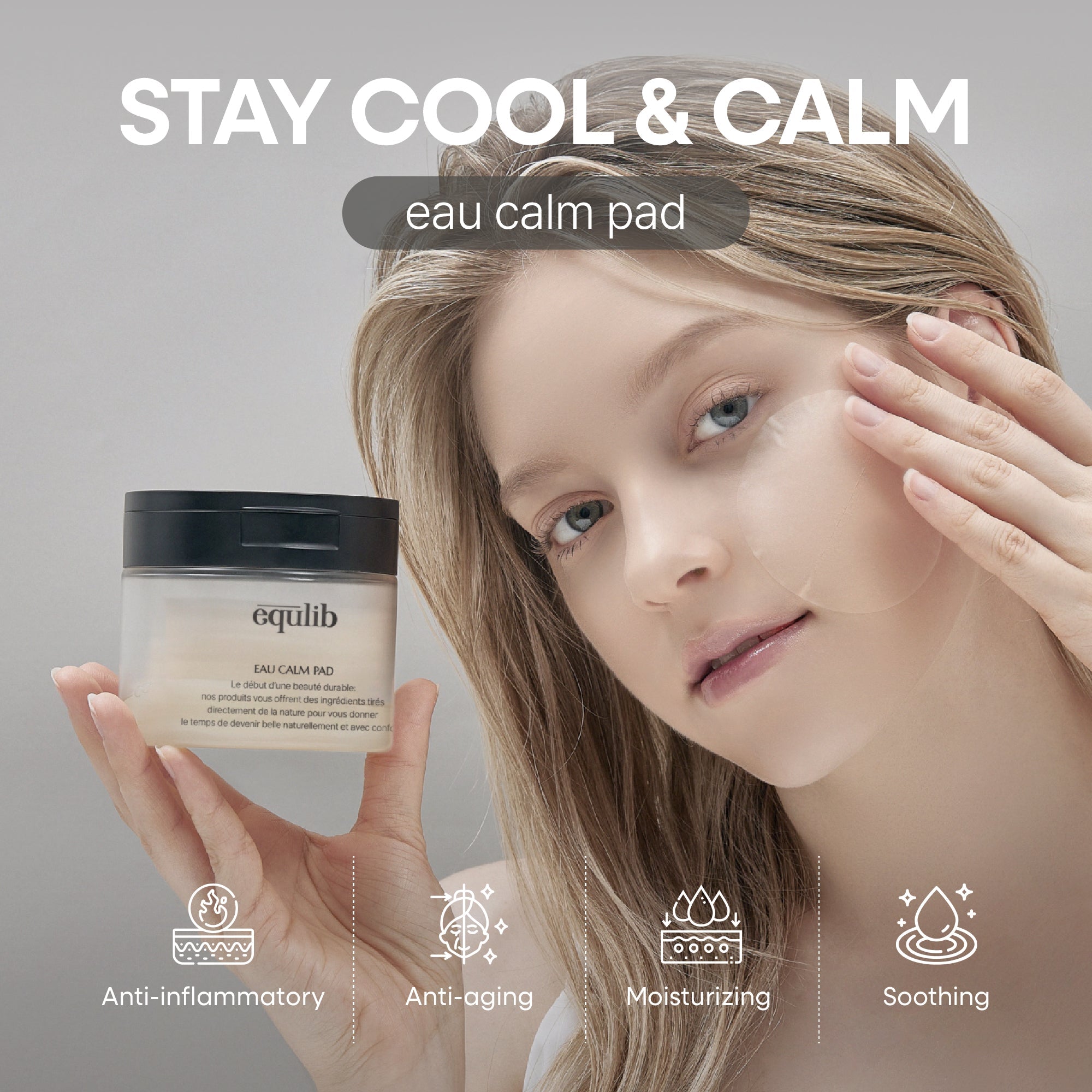 equlib EAU CALM PAD (100 EA)