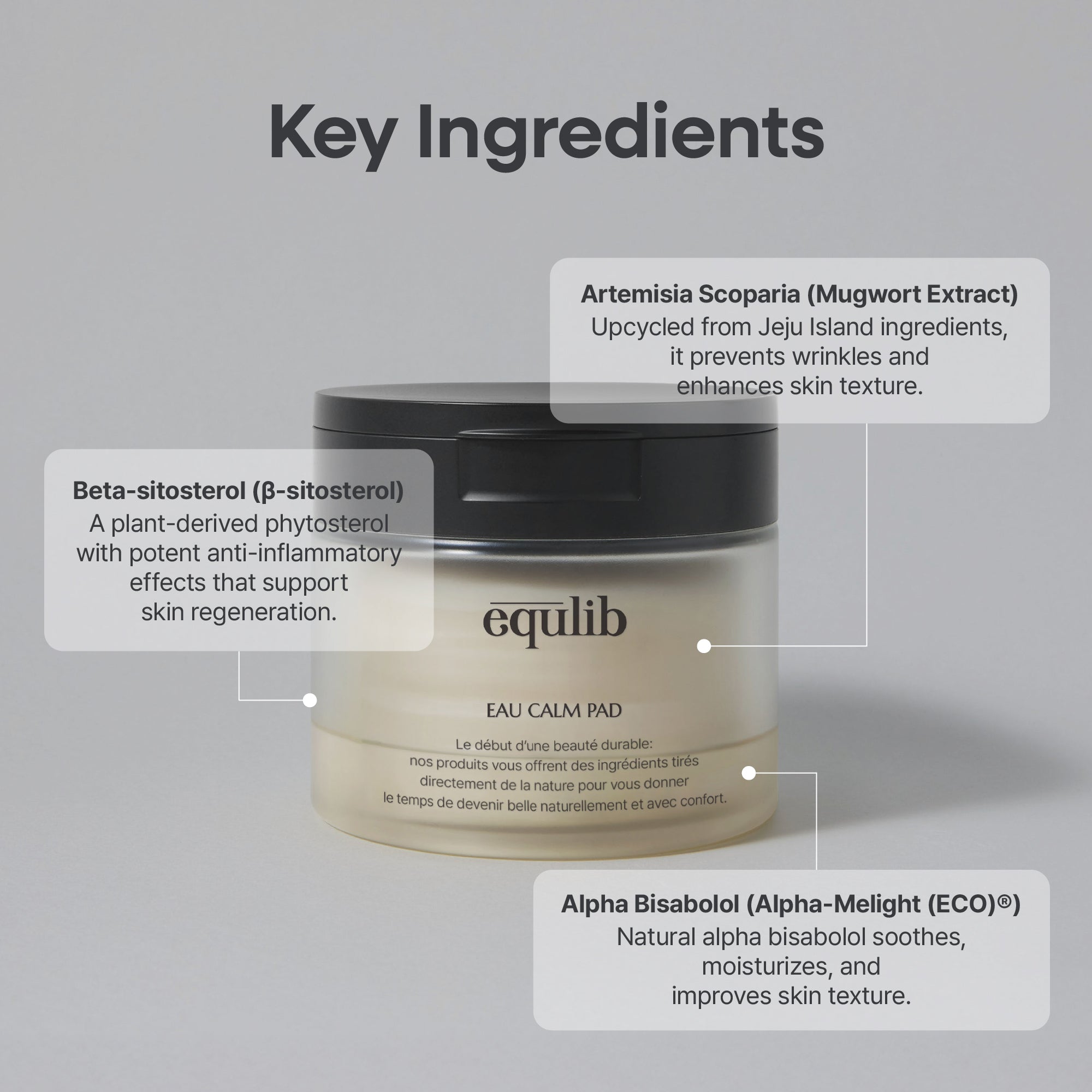 equlib EAU CALM PAD (100 EA)