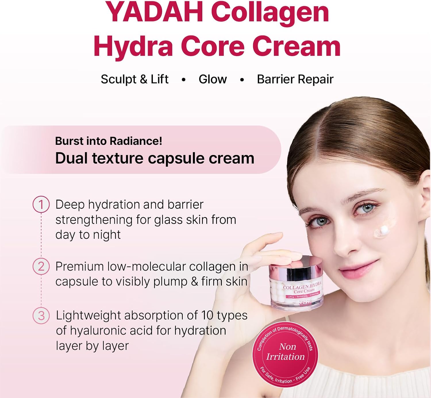 YADAH COLLAGEN HYDRA CORE CREAM