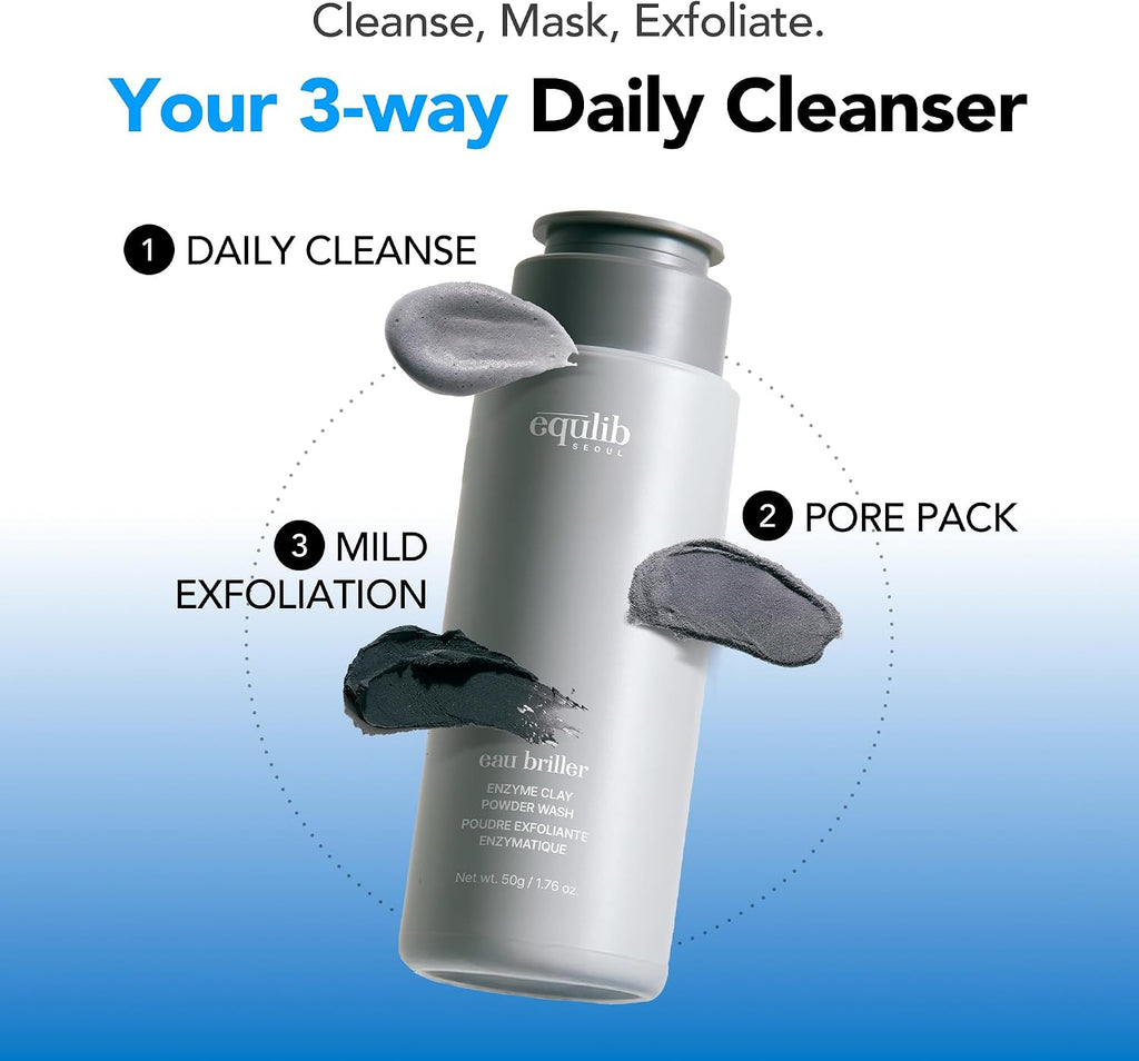 equlib EAU BRILLER ENZYME CLAY POWDER WASH