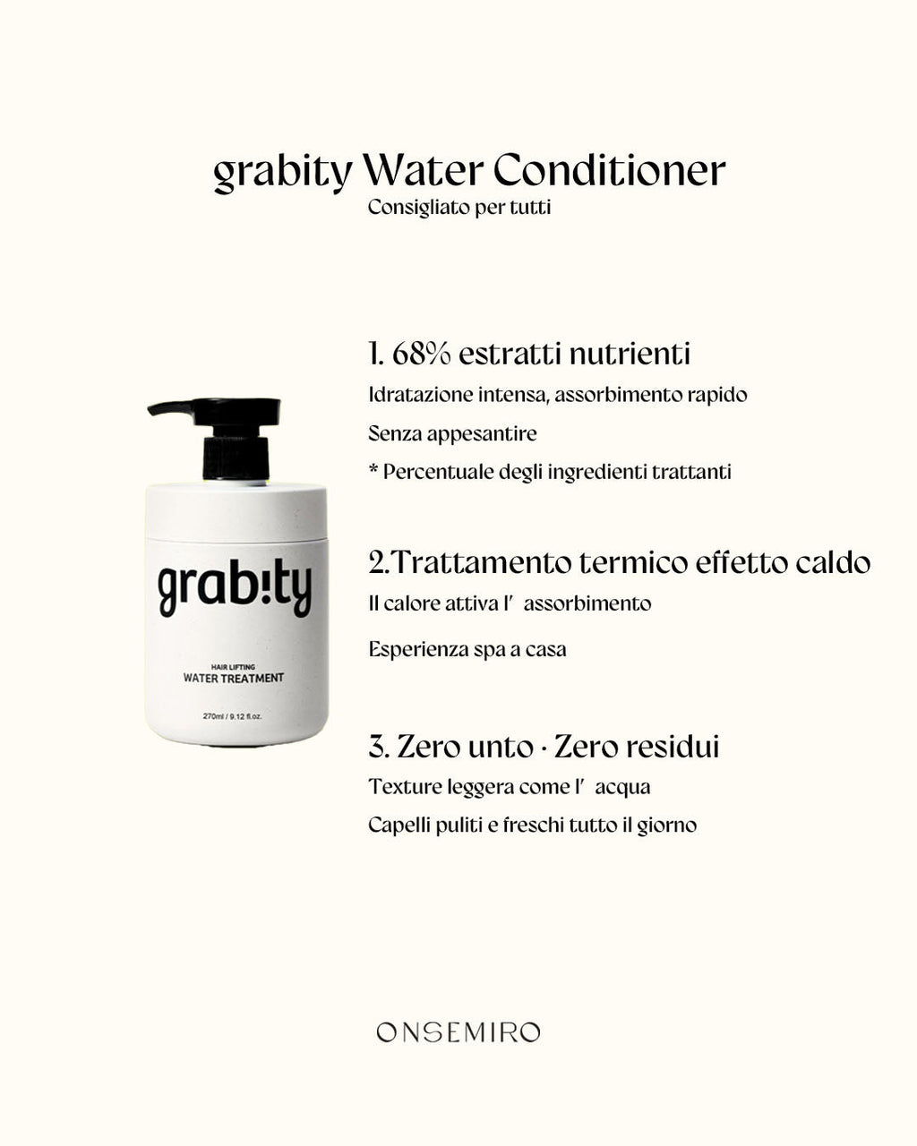 grabity Hair Lifting Water Conditioner
