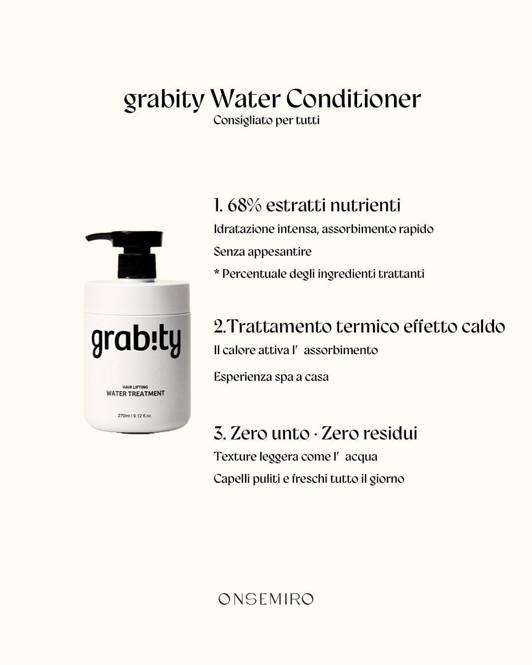 grabity Hair Lifting Water Conditioner