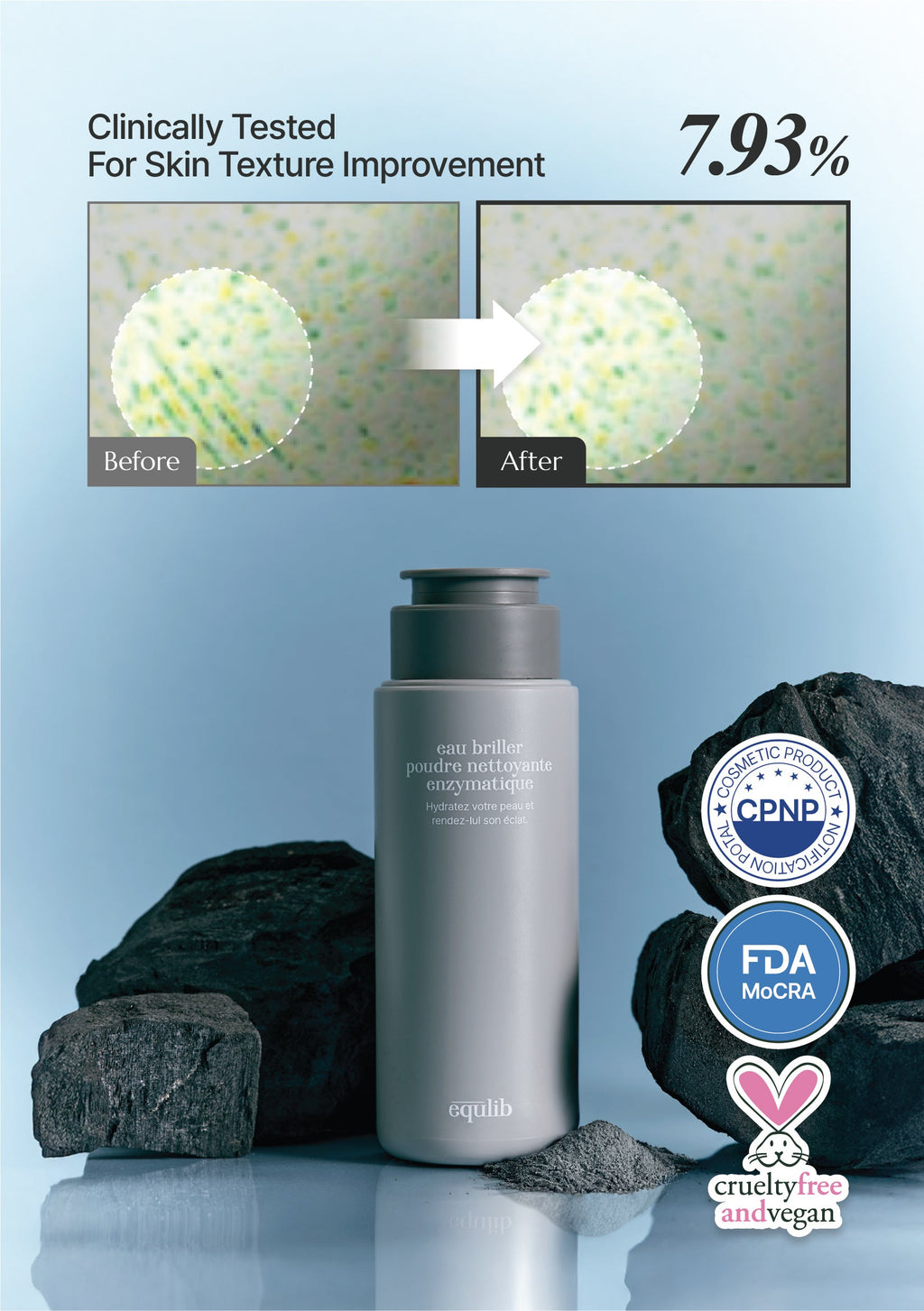 equlib EAU BRILLER ENZYME CLAY POWDER WASH