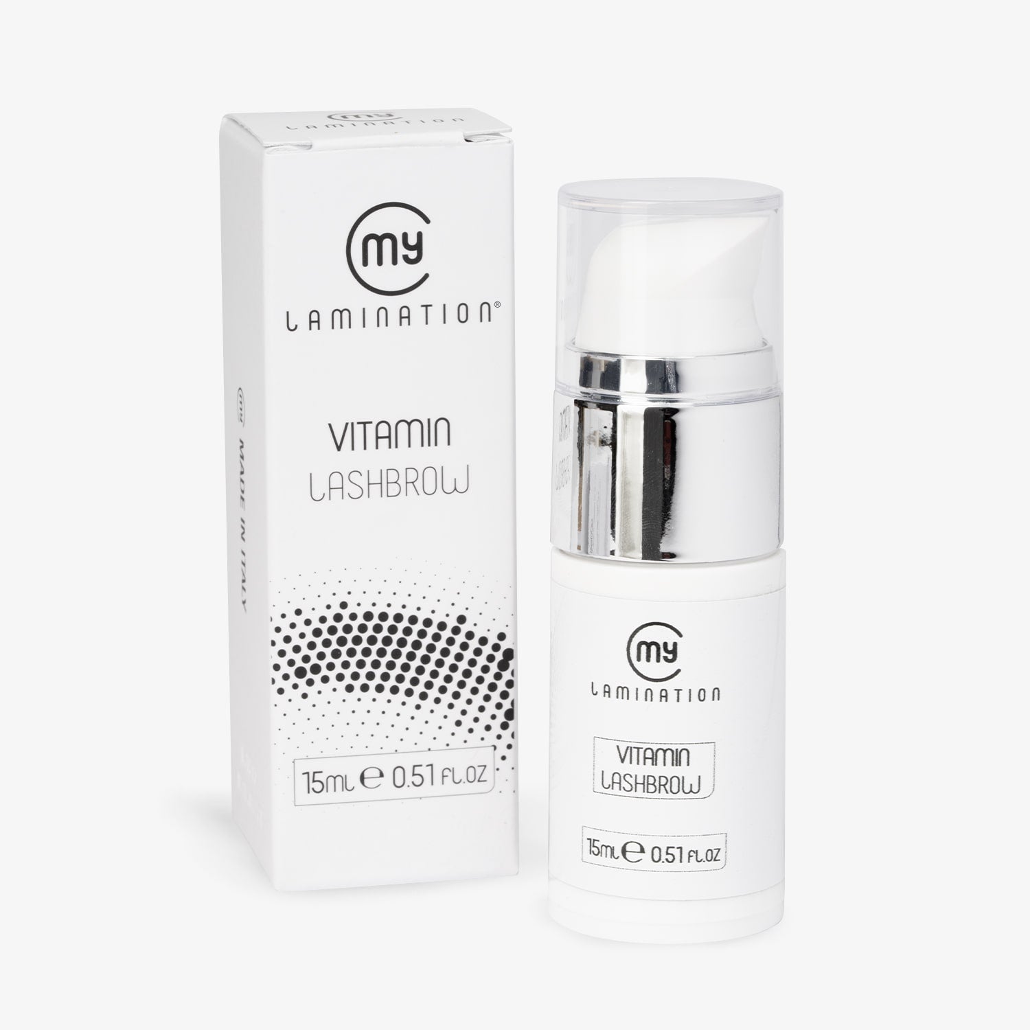 Vitamin Lashbrow - Siero Professionale per Ciglia e Sopracciglia