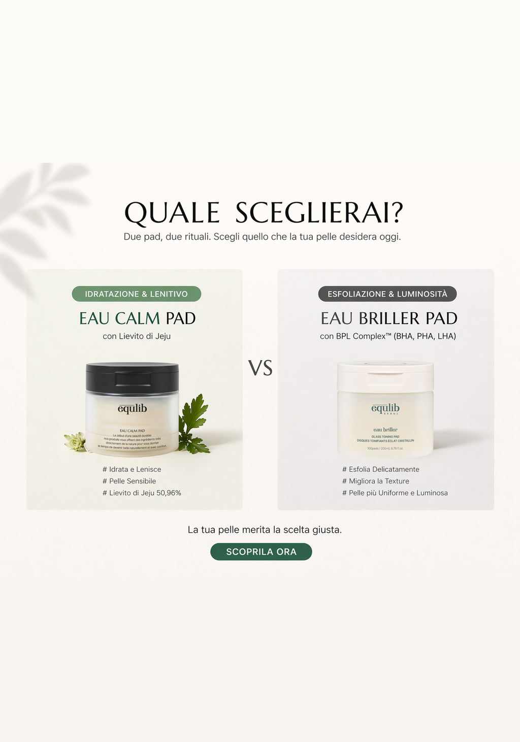 equlib EAU BRILLER PAD (100 EA)