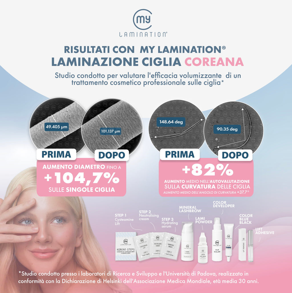 Cysteamine Lift - Fase 1 Laminazione Coreana